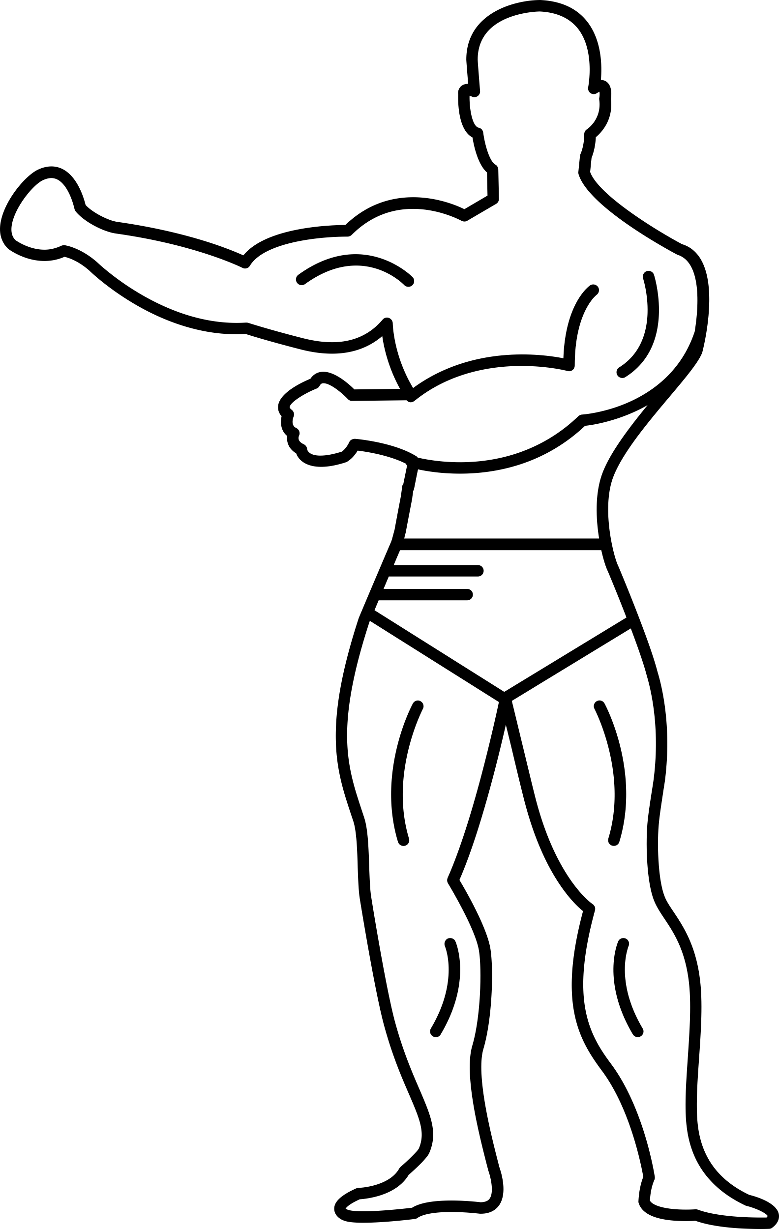 Gymnast With Strong Muscles In Full Body View Tracing Svg Vector Free Vectors